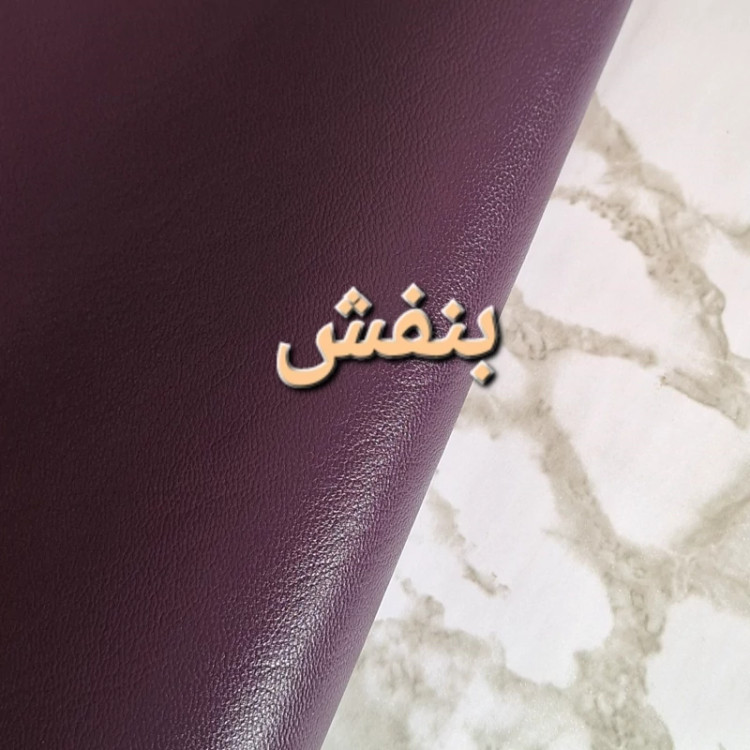 دستبند چرم طبیعی دستساز با بافت سه تایی یک تکه