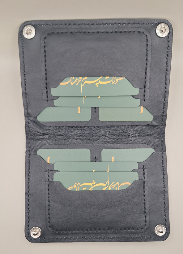 کیف پول لاکچری چرم طبیعی گاو