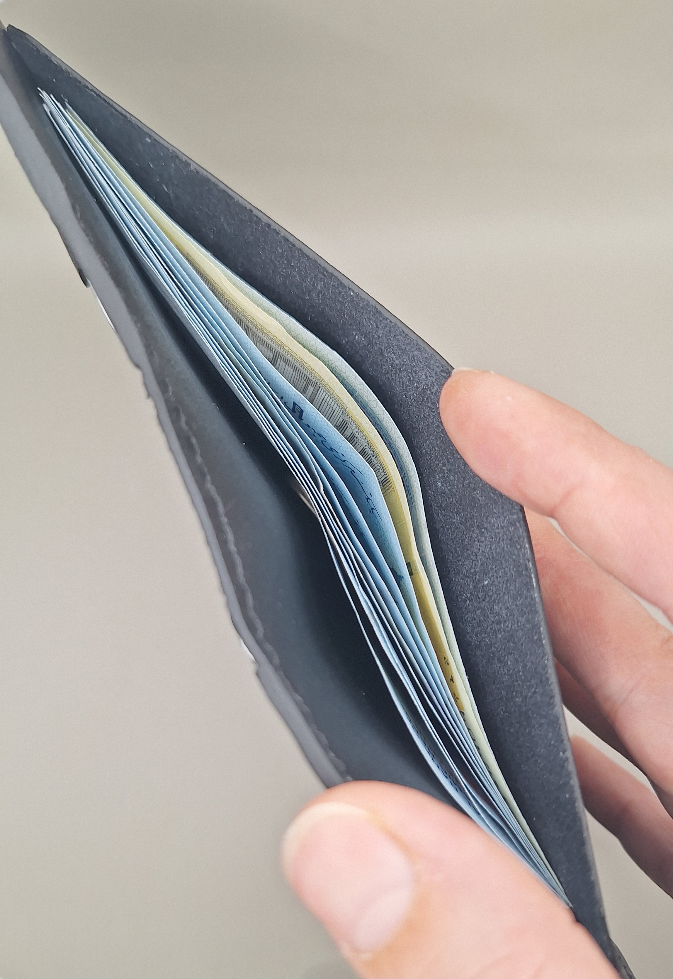 کیف پول لاکچری چرم طبیعی گاو