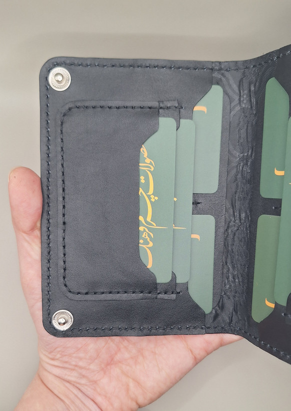 کیف پول لاکچری چرم طبیعی گاو